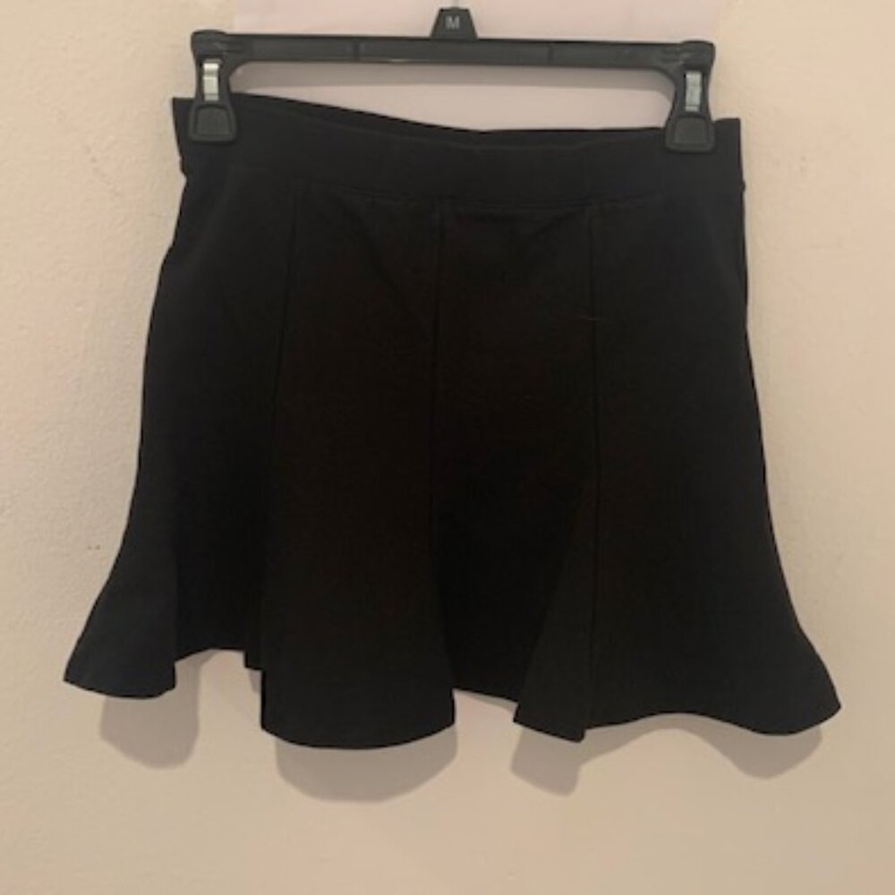 Zara Trafaluc black short mini skirt size small